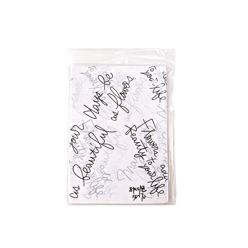 Papel de envolver impreso personalizado