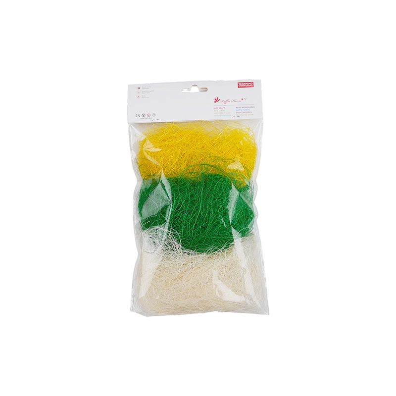 Mezcla de yute multicolor – mezcla de colores contrastantes