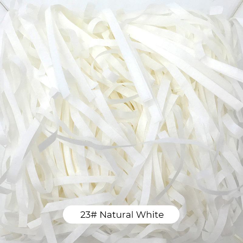 Virutas de rafia, papel, pulpa y madera de 24 g/m²	