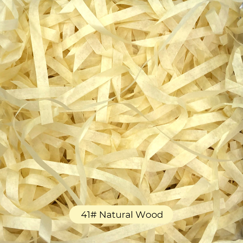Virutas de rafia, papel, pulpa y madera de 24 g/m²	