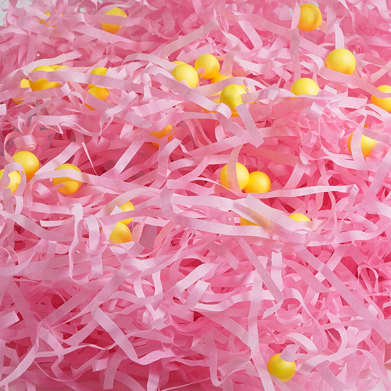 Bola de espuma con rafia