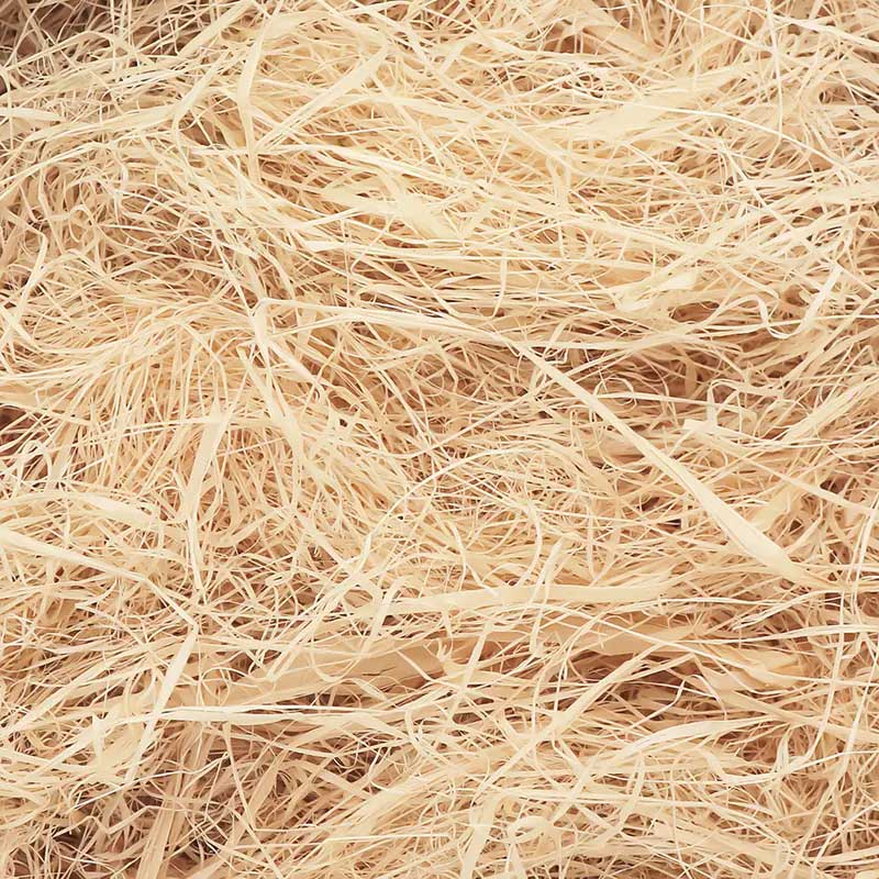 Fibra de rafia natural