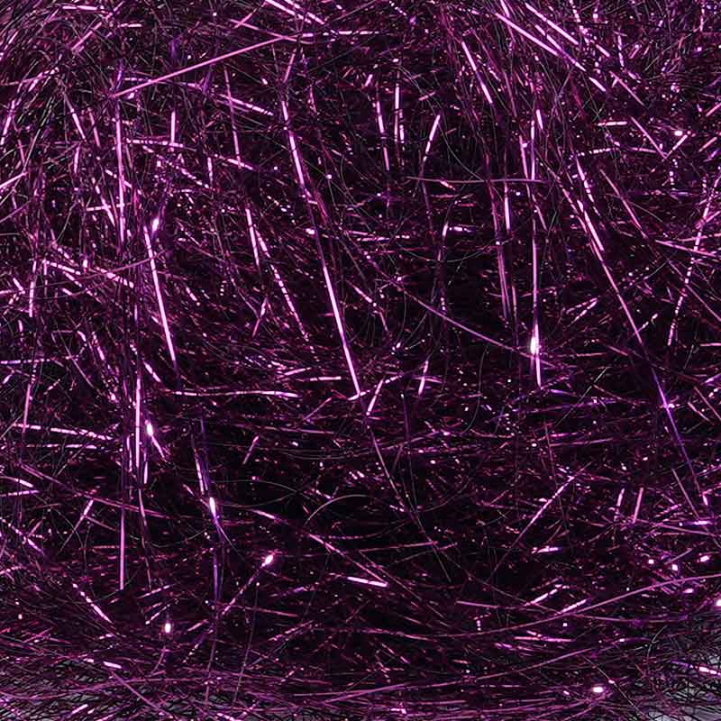 Seda decorativa brillante de PET para relleno	